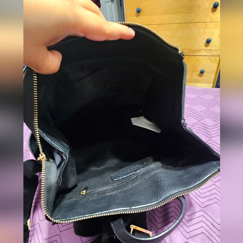 Faux Leather Backpack - Picture 7 of 9